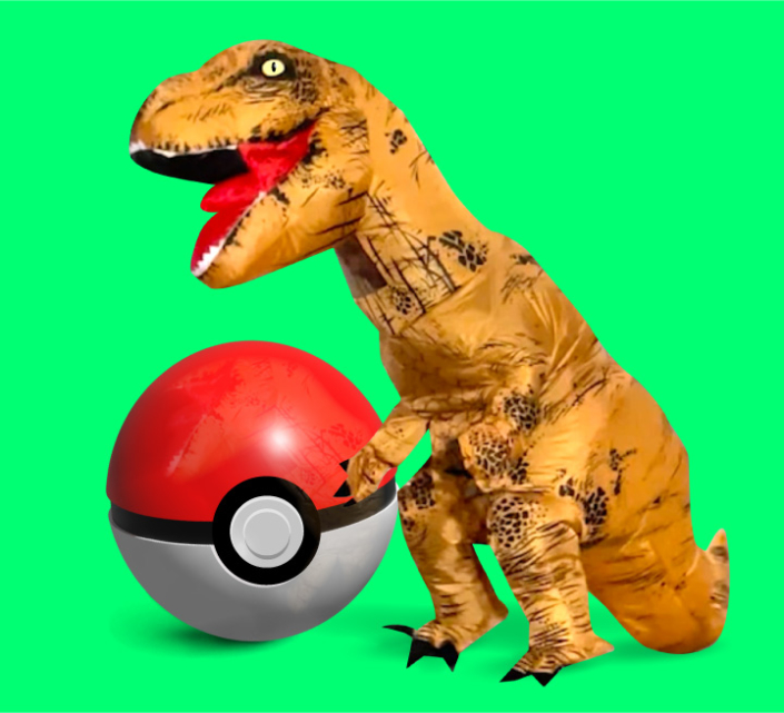 Gozilla- vs Pokemon-Versicherung